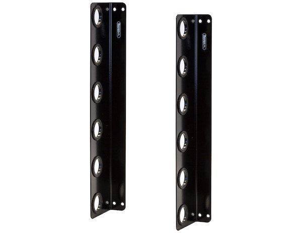 Hand tool rack for enclosed