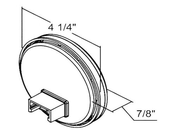 4" round LED lights