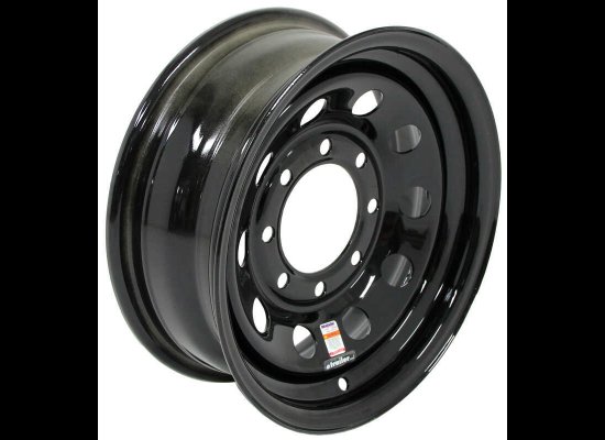 16" 8 LUG BLACK RIM