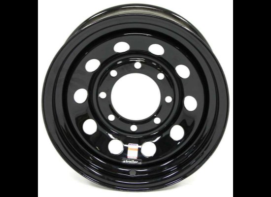 16" 8 LUG BLACK RIM
