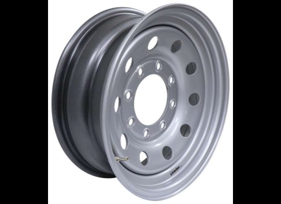 16" 8 LUG SILVER RIM