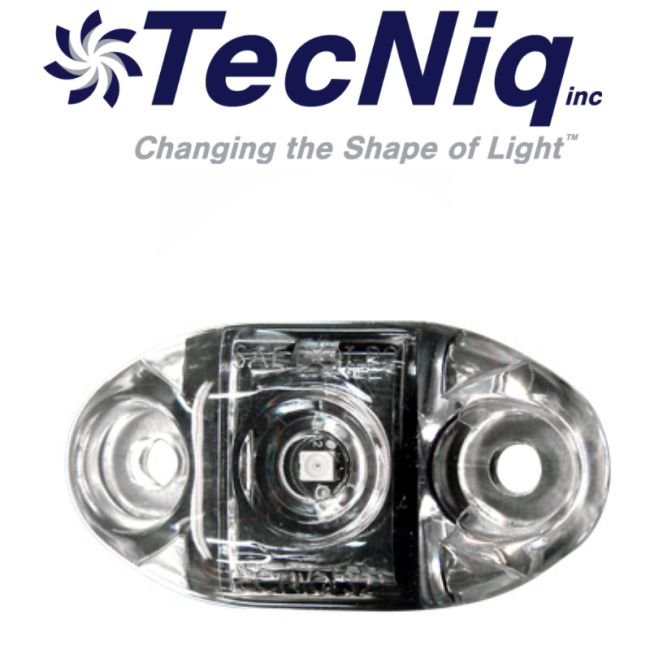 amber oval clearance light