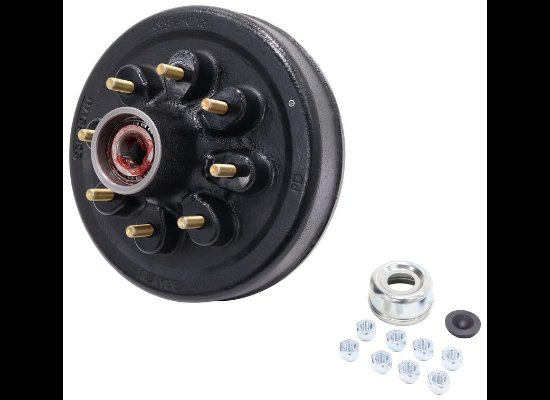 8 lug drum kit with 1/2 studs