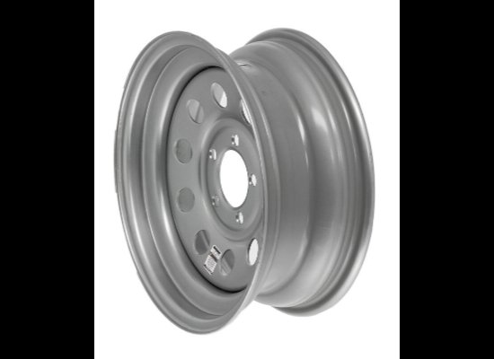 5 lug 5 x 4.5 Silver Rim
