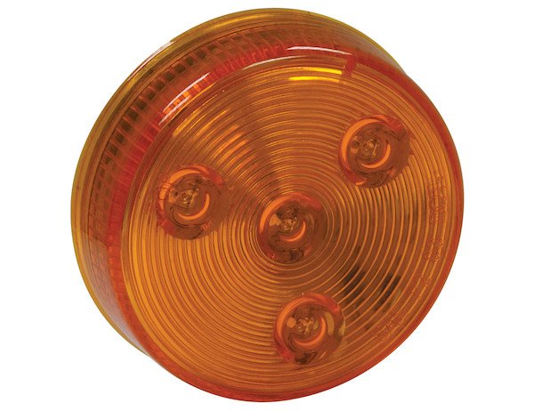 2.5" Round LED light Amber