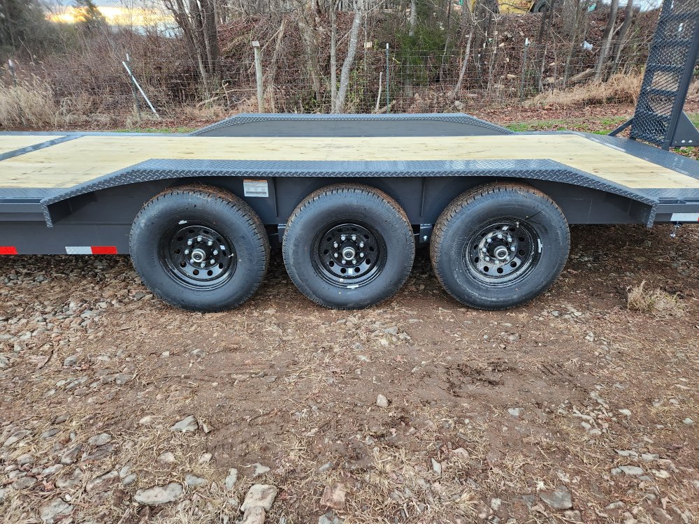 2026 Lamar Trailers 102x24 21k Equipment Hauler w/ Toolbox, Winch Plate and Stand-Up Ramps