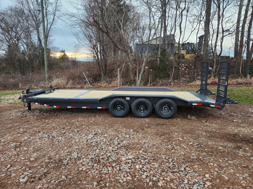2026 Lamar Trailers 102x24 21k Equipment Hauler w/ Toolbox, Winch Plate and Stand-Up Ramps