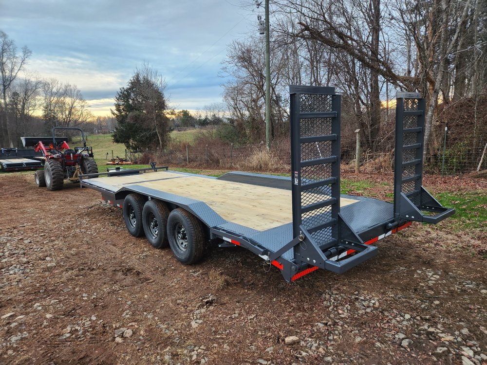 2026 Lamar Trailers 102x24 21k Equipment Hauler w/ Toolbox, Winch Plate and Stand-Up Ramps