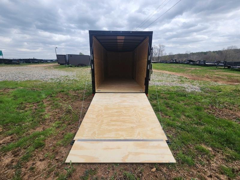 2026 Rock Solid Cargo 7x16 7k Enclosed w/ Blackout Special Package, 7' Interior Height, (.080) Polyc