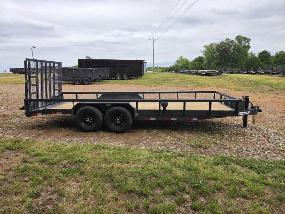 2026 Lamar Trailers 83x20 14k Utility w/ Solid Metal Sides and 5' HD Gate