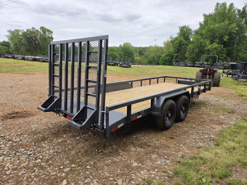 2026 Lamar Trailers 83x20 14k Utility w/ Solid Metal Sides and 5' HD Gate