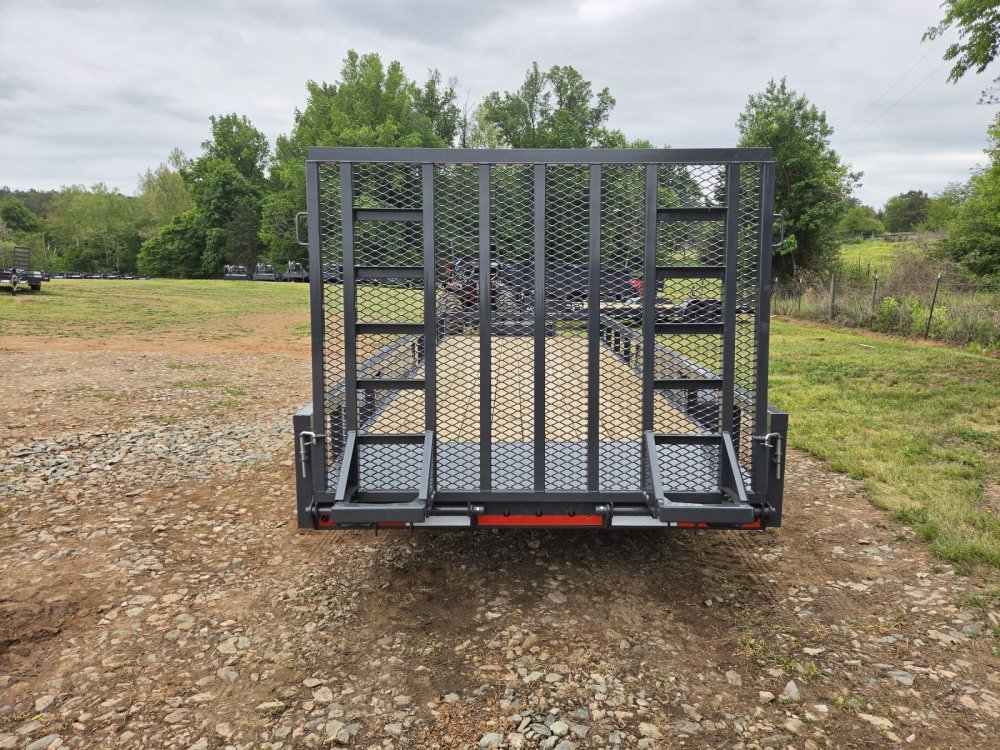 2026 Lamar Trailers 83x20 14k Utility w/ Solid Metal Sides and 5' HD Gate