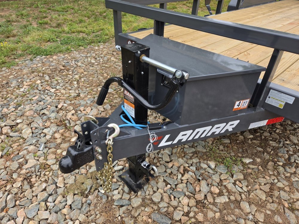 2026 Lamar Trailers 83x20 14k Utility w/ Solid Metal Sides and 5' HD Gate