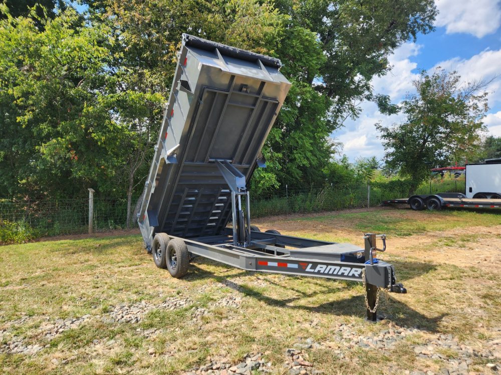 2026 Lamar 7x16 16k Dump w/ 36" Sides