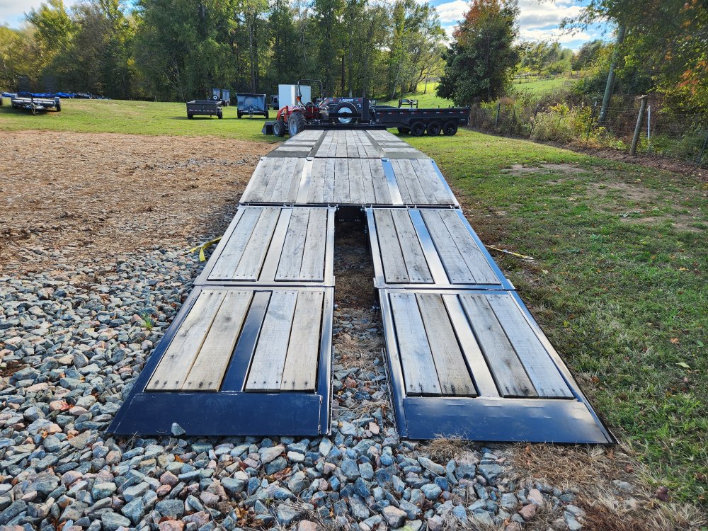 2026 Behnke 102x33 50k Super Duty Flatbed "Paver" Special w/ Bi-fold Ramps