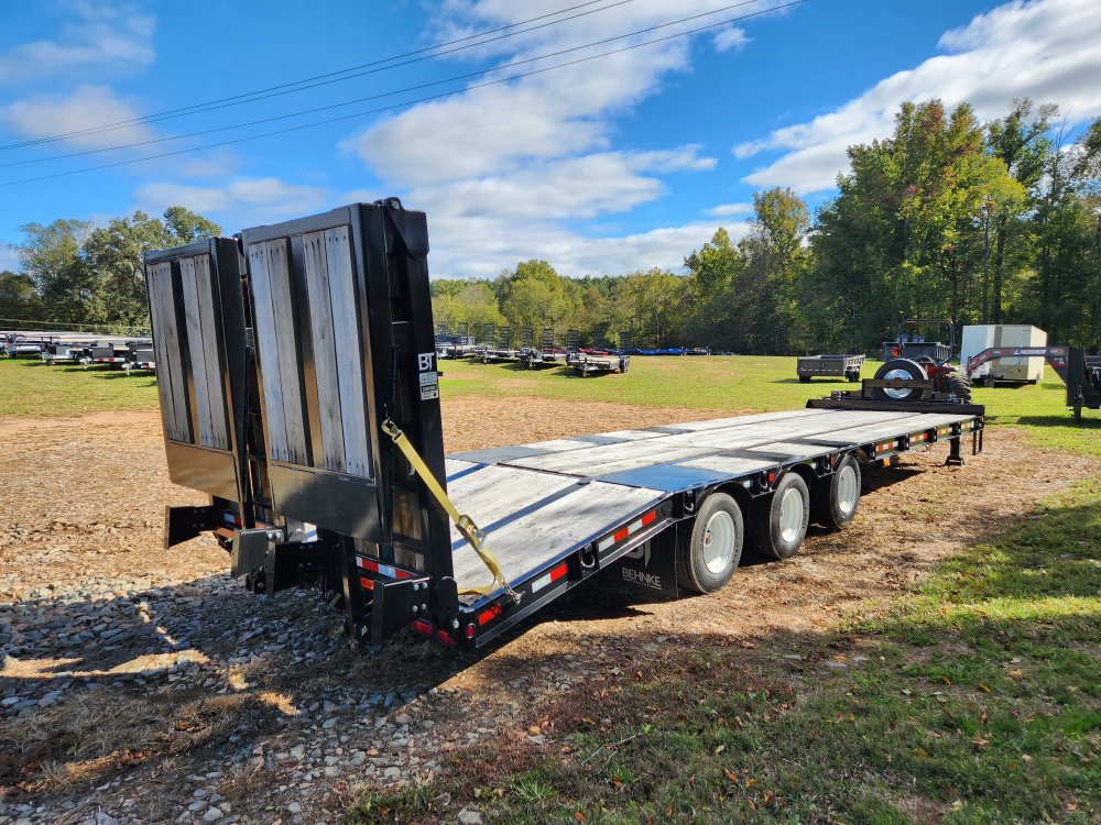 2026 Behnke 102x33 50k Super Duty Flatbed "Paver" Special w/ Bi-fold Ramps