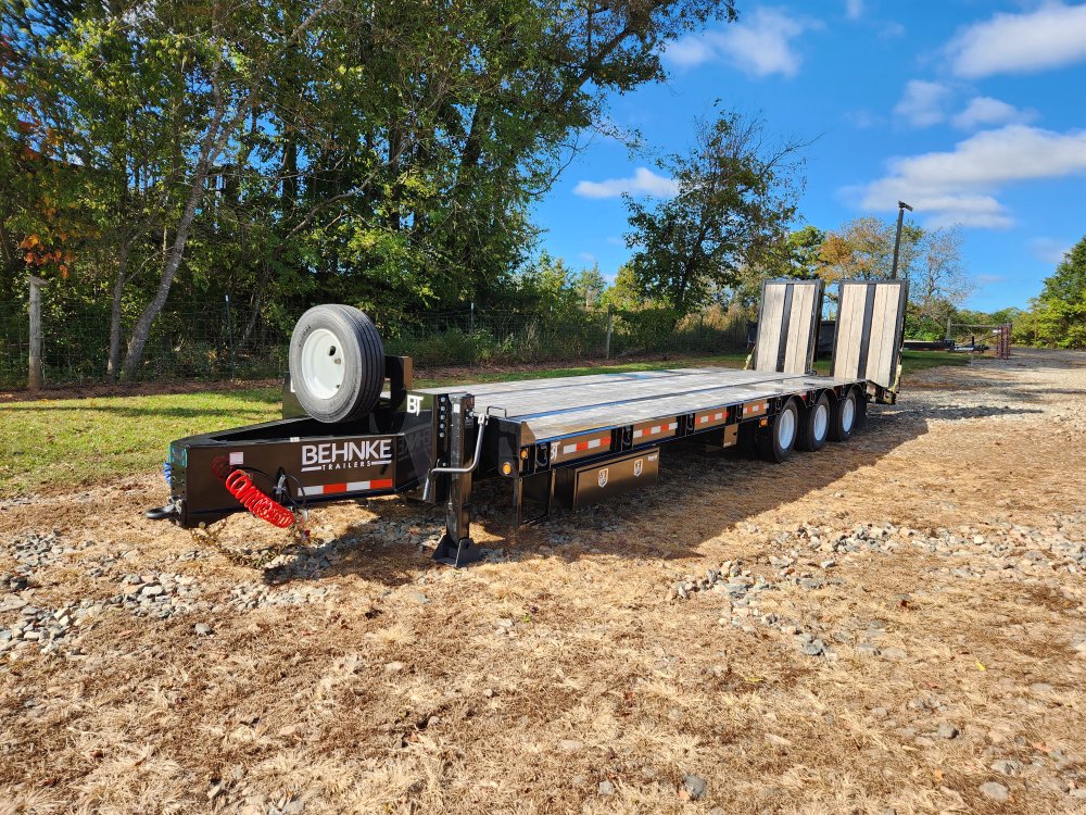 2026 Behnke 102x33 50k Super Duty Flatbed "Paver" Special w/ Bi-fold Ramps
