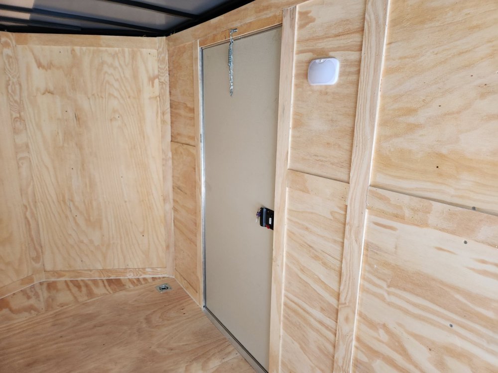 2026 Rock Solid Cargo 7X14 7K Enclosed w/ 7' Interior, Polycore Upgrade, Semi-Screwless Upgrade and 