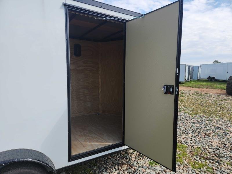 2026 Rock Solid Cargo 7x14 7k Enclosed w/ Blackout Package, 7' Interior, Polycore Metal and Semi-Scr