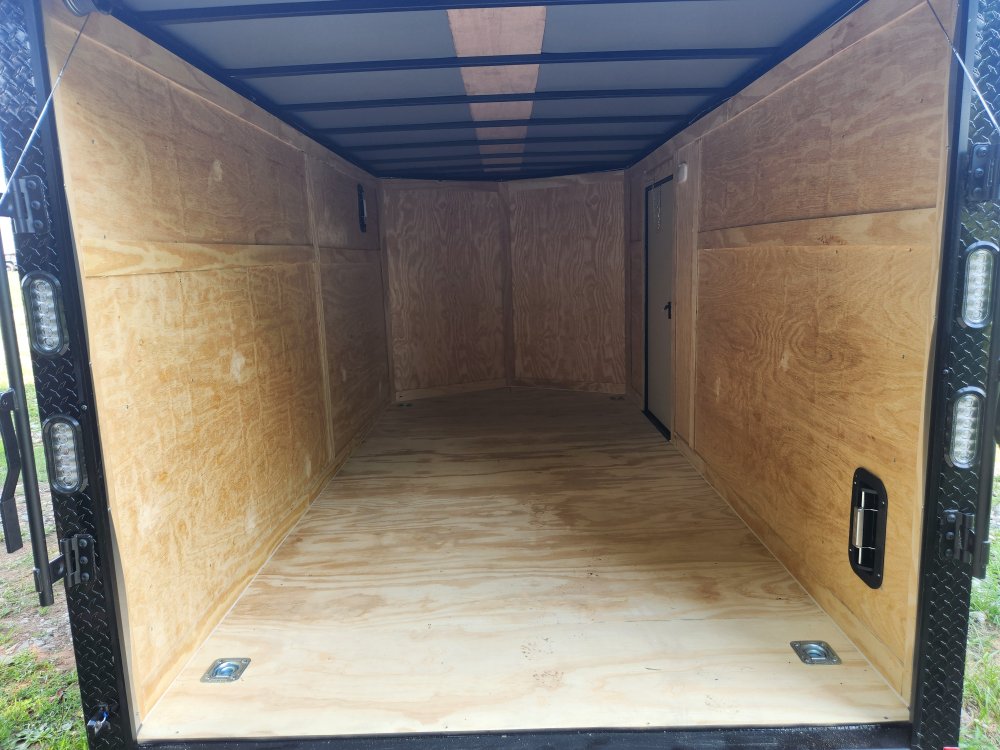 2025 Rock Solid Cargo 7x14 7k Enclosed w/ Blackout Special Package, Polycore (.080) Upgrade and Semi