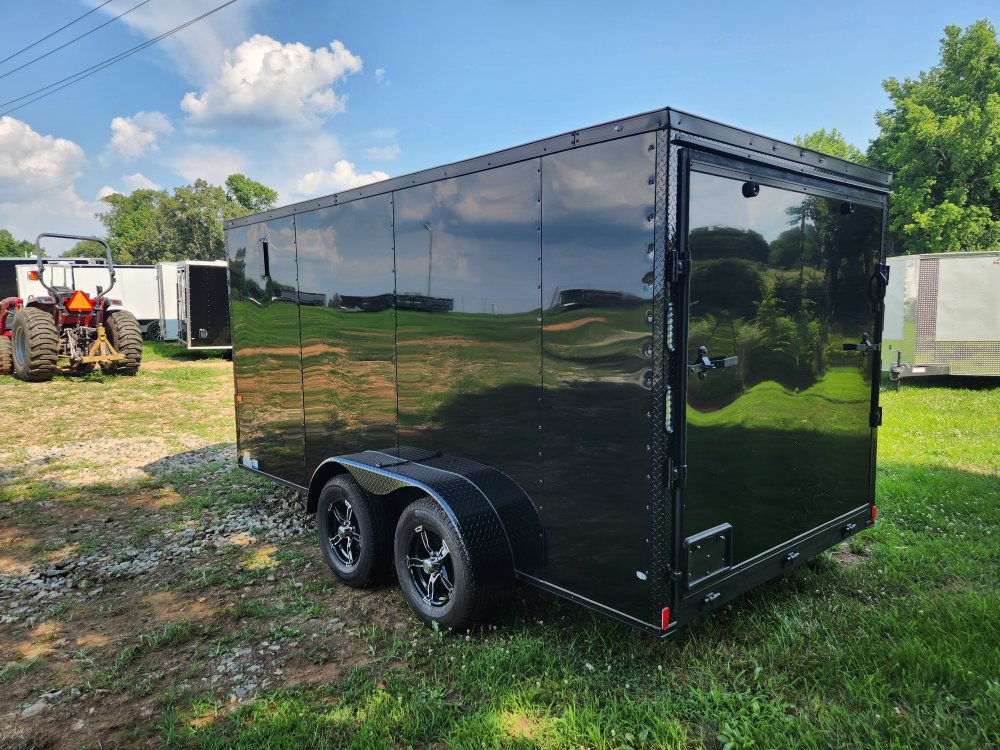 2025 Rock Solid Cargo 7x14 7k Enclosed w/ Blackout Special Package, Polycore (.080) Upgrade and Semi