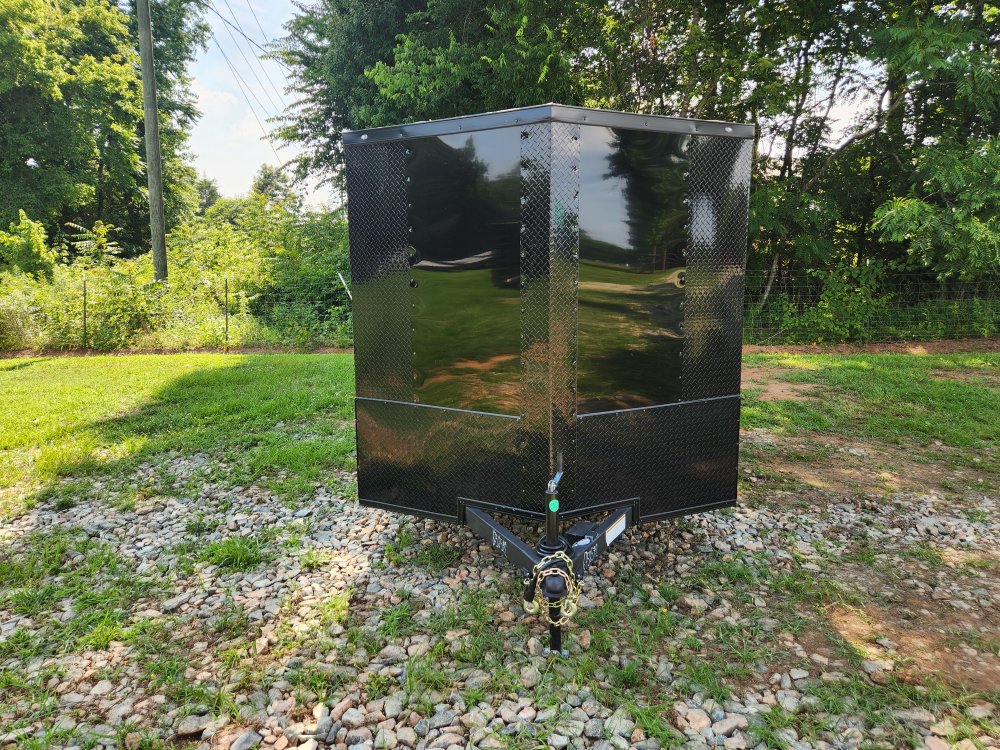 2025 Rock Solid Cargo 7x14 7k Enclosed w/ Blackout Special Package, Polycore (.080) Upgrade and Semi