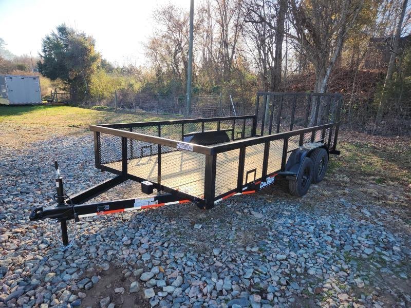 2026 Caliber 7x16 7k Utility w/ 2' Mesh Sides