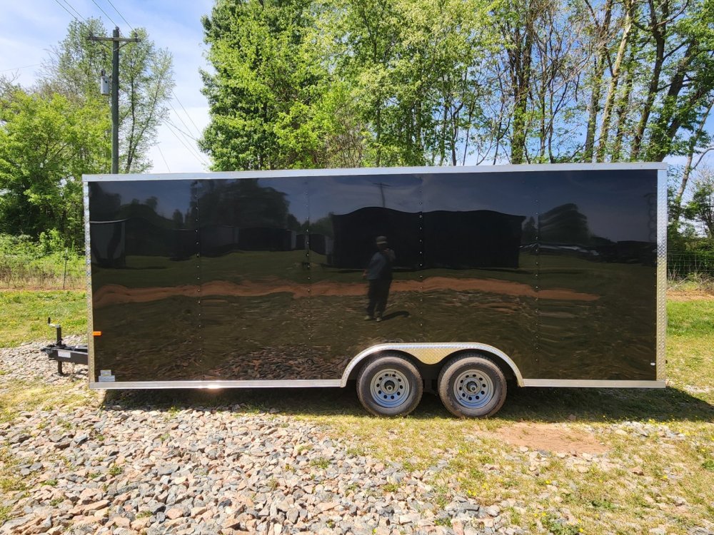 2026 Rock Solid Cargo 8.5x20 10k Enclosed w/ Polycore Metal, Semi-Screwless Upgrade and 7' Interior