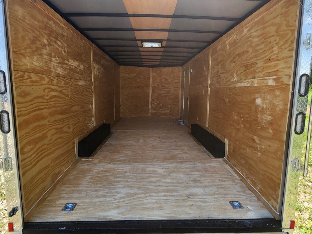 2026 Rock Solid Cargo 8.5x20 10k Enclosed w/ Polycore Metal, Semi-Screwless Upgrade and 7' Interior