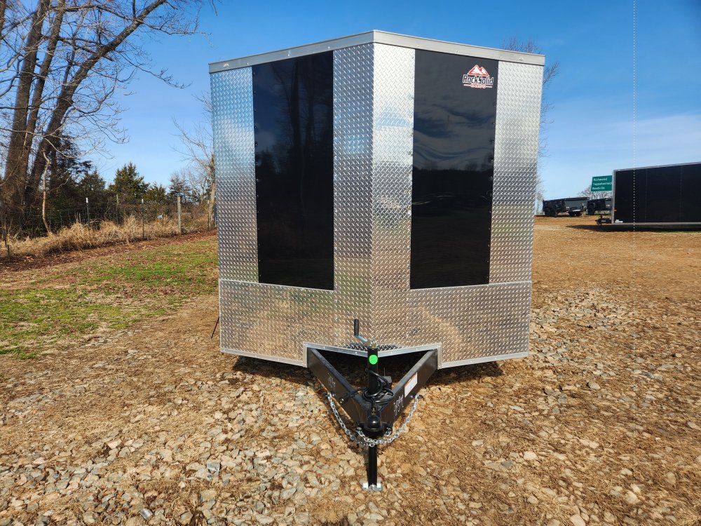 2026 Rock Solid Cargo 8.5x20 10k Enclosed w/ Polycore Metal, Semi-Screwless Upgrade and 7' Interior