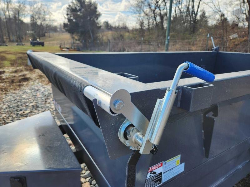 2026 Lamar 5x10 7k Single Axle Dump w/ Spreader Gate and 18" Sides