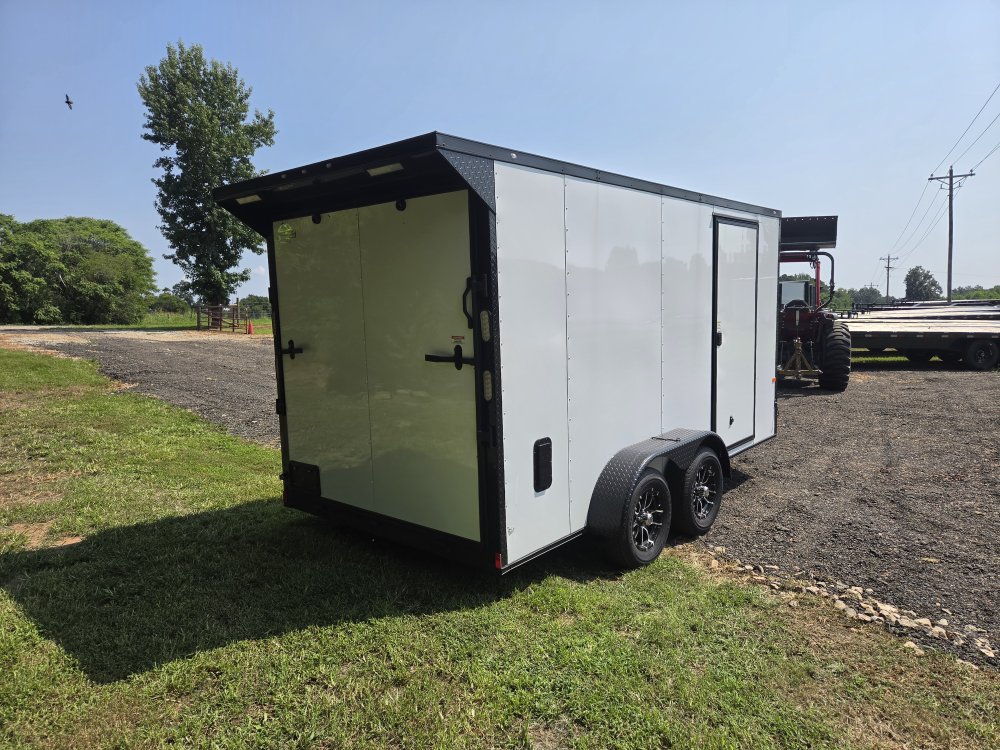 2026 Rock Solid Cargo 7x14 7k Enclosed w/ Blackout Special Package, (.080) Polycore Metal Upgrade, S