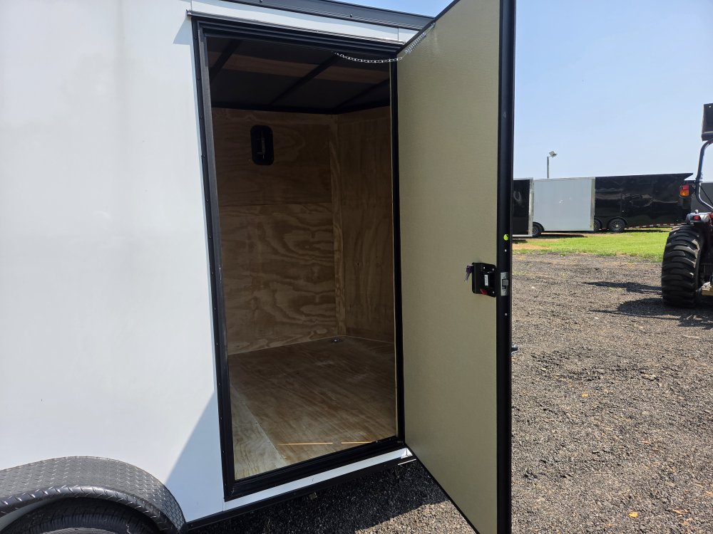 2026 Rock Solid Cargo 7x14 7k Enclosed w/ Blackout Special Package, (.080) Polycore Metal Upgrade, S