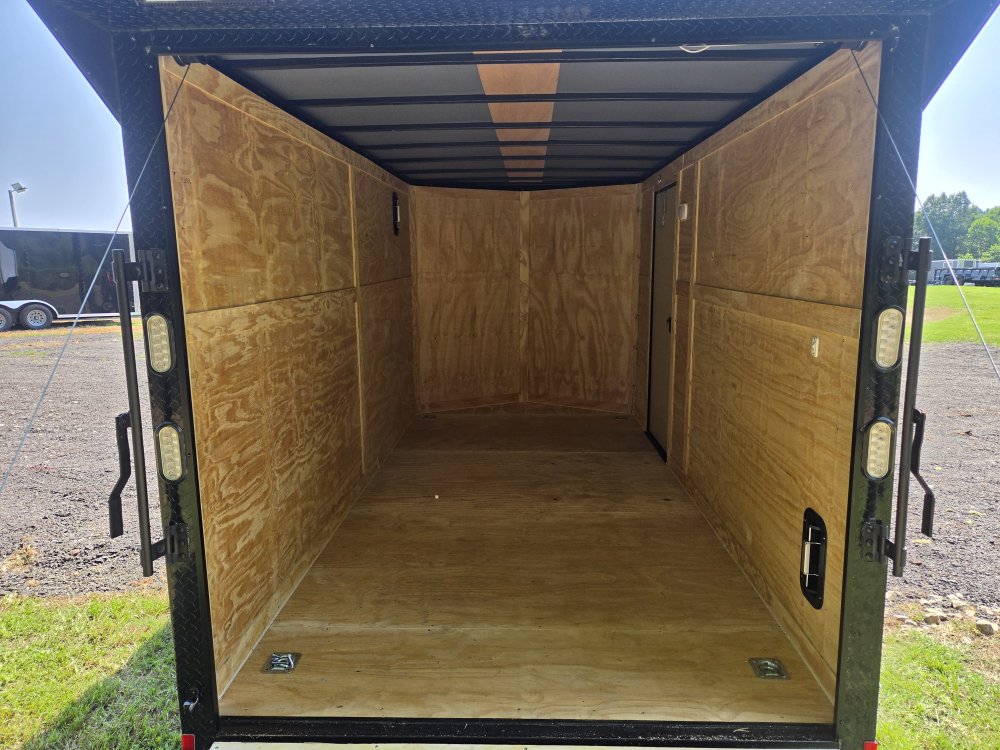2026 Rock Solid Cargo 7x14 7k Enclosed w/ Blackout Special Package, (.080) Polycore Metal Upgrade, S