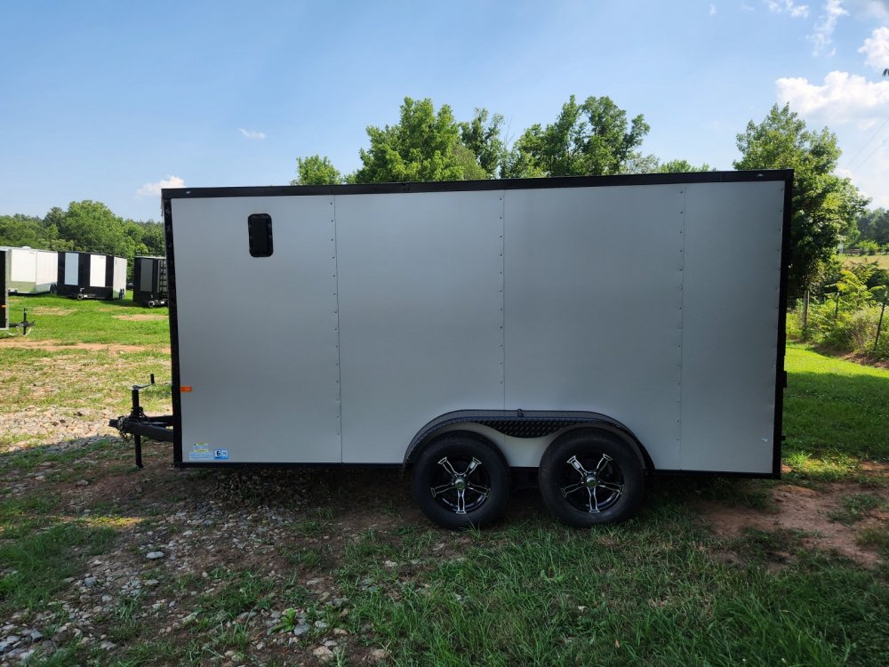 2025 Rock Solid Cargo 7x14 7k Enclosed w/ Blackout Special Package, Polycore (.080) Upgrade and Semi