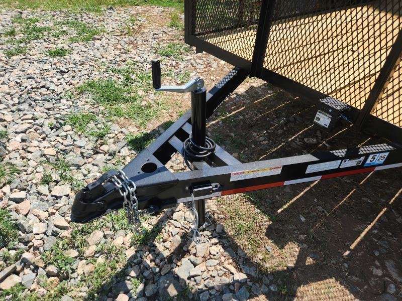 2026 Caliber 7x14 7k Utility w/ 2' Mesh Sides