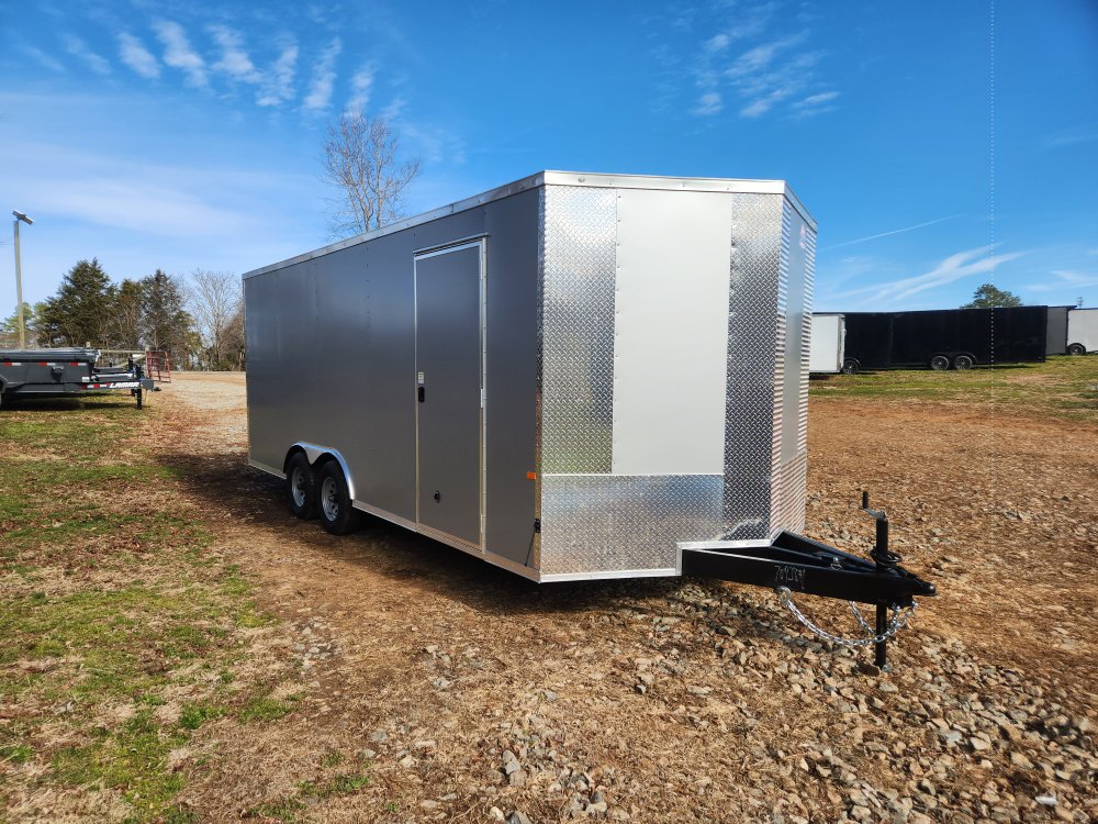 2026 Rock Solid Cargo 8.5x20 10k Enclosed w/ Polycore Metal Upgrade, Semi-Screwless Upgrade and 7' I