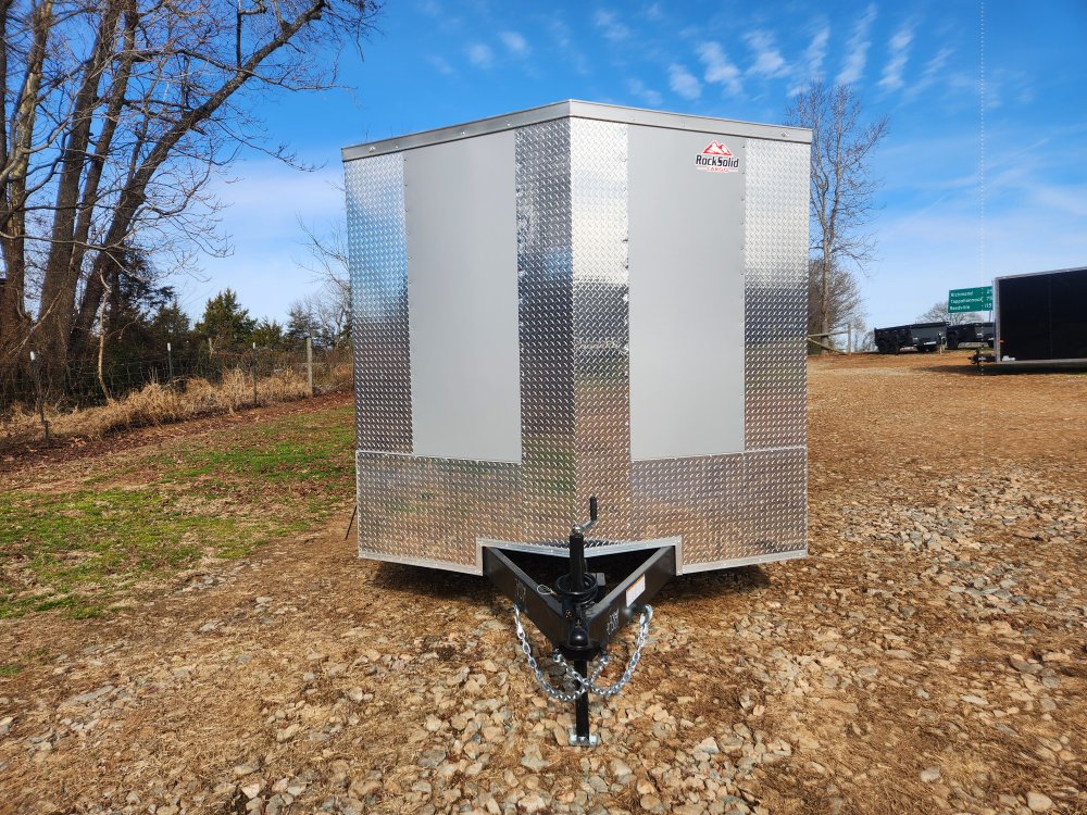 2026 Rock Solid Cargo 8.5x20 10k Enclosed w/ Polycore Metal Upgrade, Semi-Screwless Upgrade and 7' I