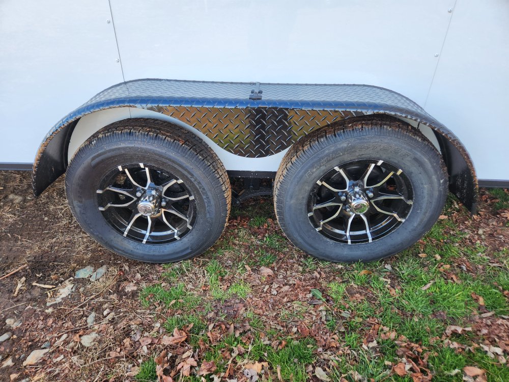 2026 Rock Solid Cargo 7x16 7k Enclosed w/ Blackout Special Package, 7' Interior Height, (.080) Polyc