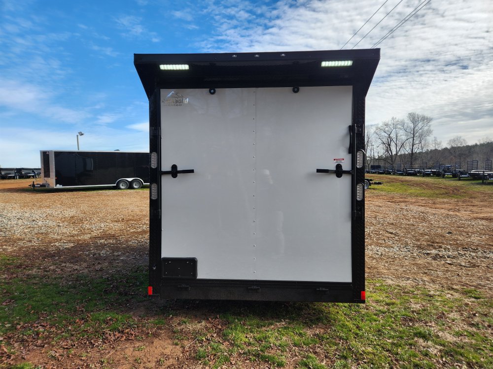 2026 Rock Solid Cargo 7x16 7k Enclosed w/ Blackout Special Package, 7' Interior Height, (.080) Polyc