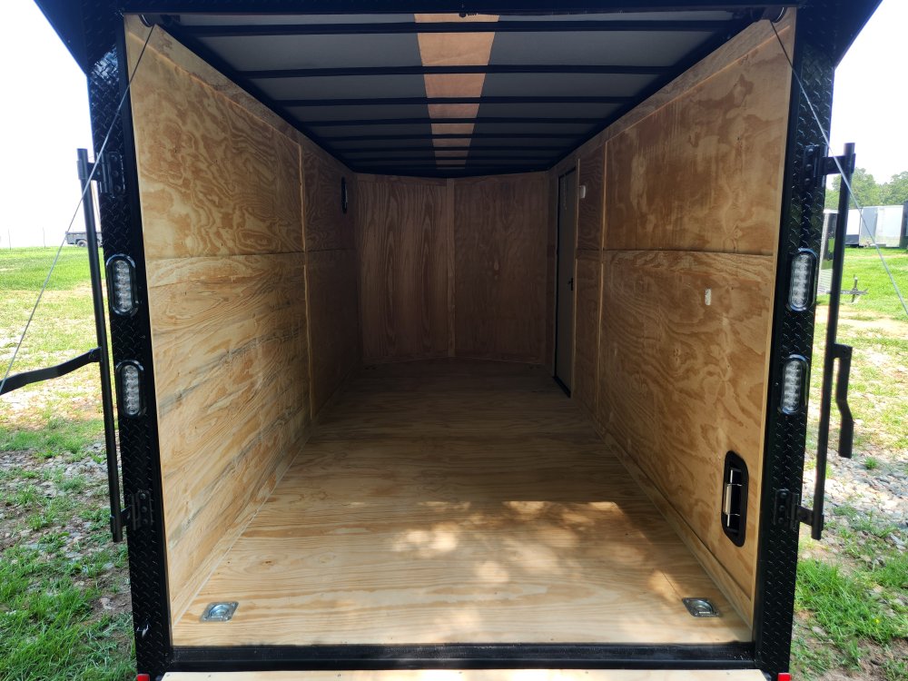 2026 Rock Solid Cargo 7x16 7k Enclosed w/ Blackout Special Package, (.080) Polycore Metal Upgrade an