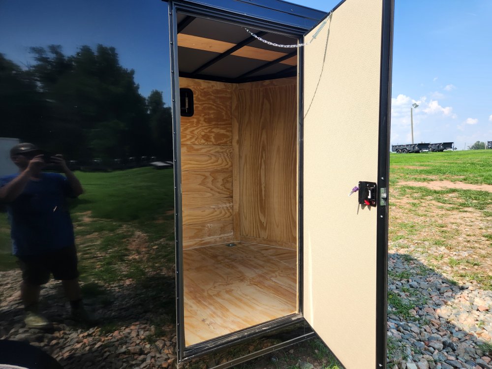 2026 Rock Solid Cargo 7x16 7k Enclosed w/ Blackout Special Package, (.080) Polycore Metal Upgrade an