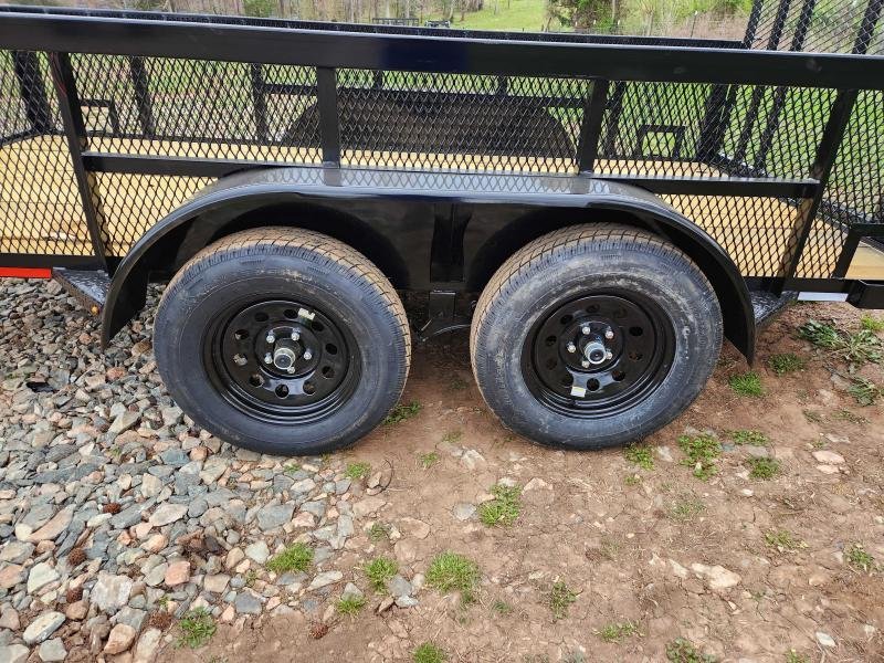 2026 Caliber 6X12 7k Utility w/ 2' Mesh Sides