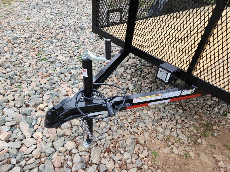 2026 Caliber 6X12 7k Utility w/ 2' Mesh Sides