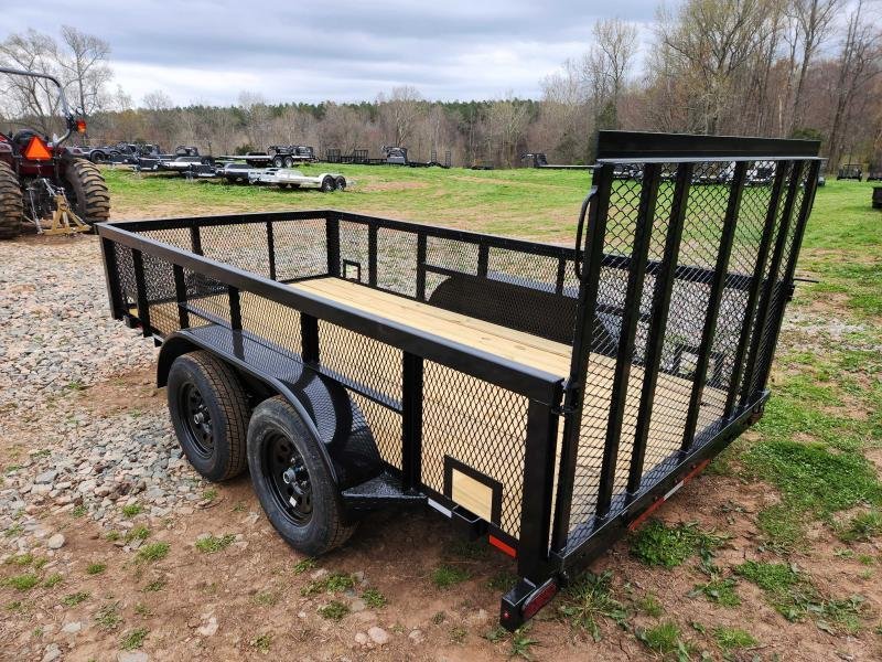 2026 Caliber 6X12 7k Utility w/ 2' Mesh Sides