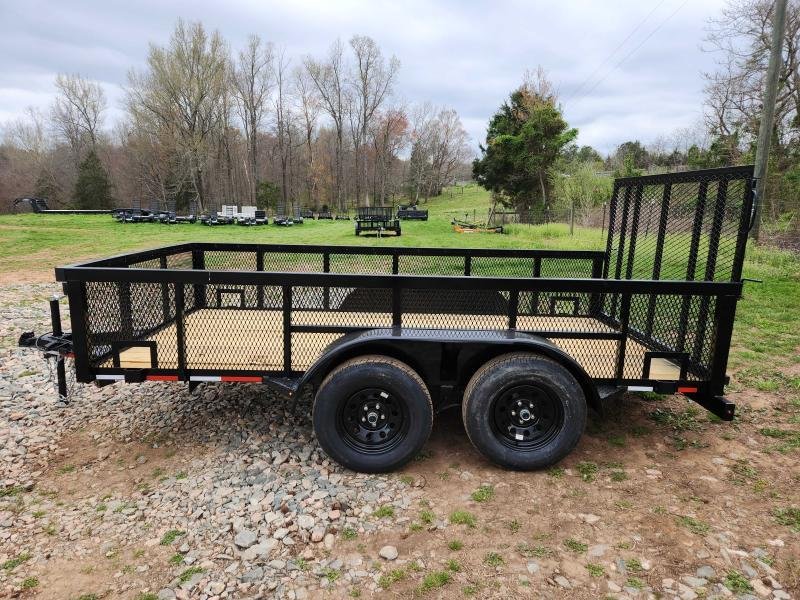 2026 Caliber 6X12 7k Utility w/ 2' Mesh Sides