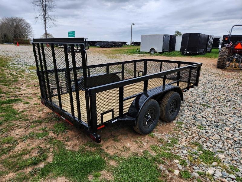 2026 Caliber 6X12 7k Utility w/ 2' Mesh Sides