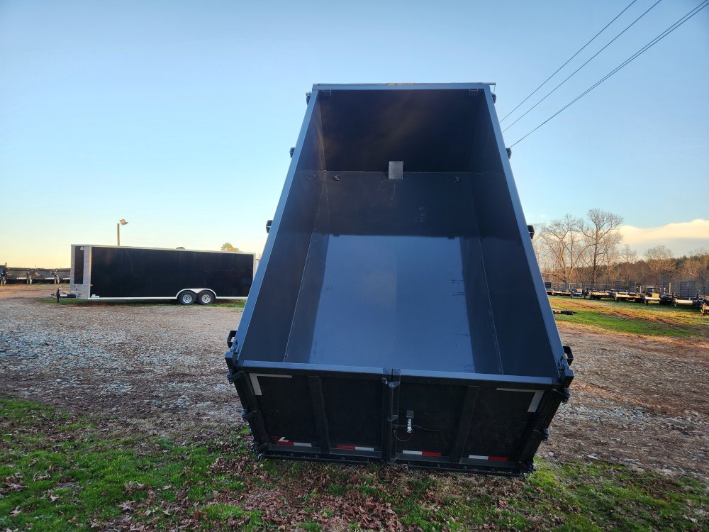 2026 Lamar 7x14 14k Telescopic Dump w/ Upgraded Tires and 48" Sides