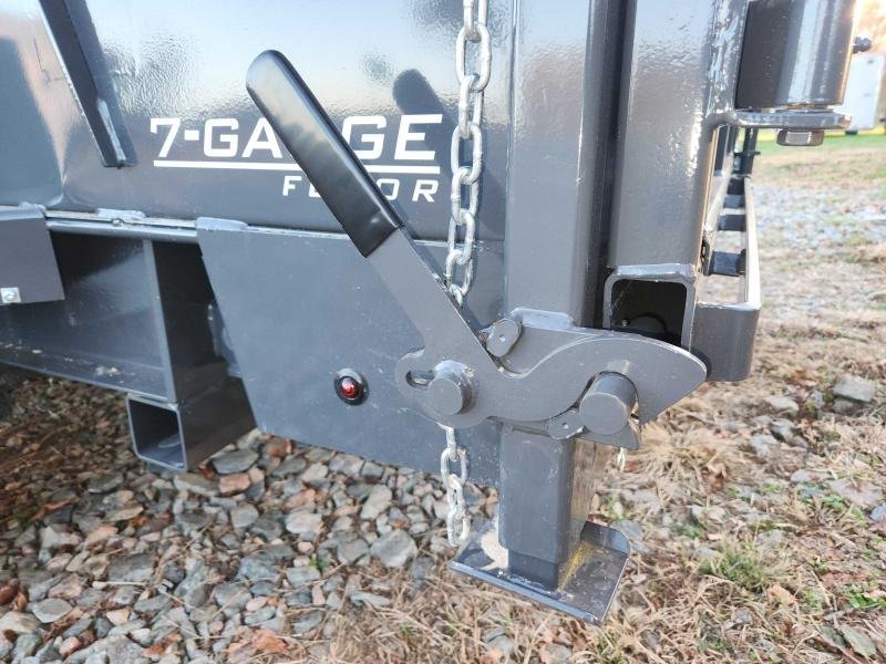 2026 Lamar 7x14 14k Telescopic Dump w/ Upgraded Tires and 48" Sides