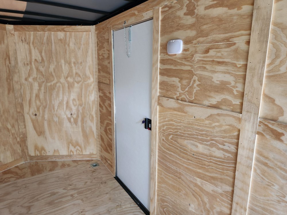 2026 Rock Solid Cargo 7x16 7k Enclosed w/ Polycore Upgrade, Semi-Screwless Upgrade and 7' Interior